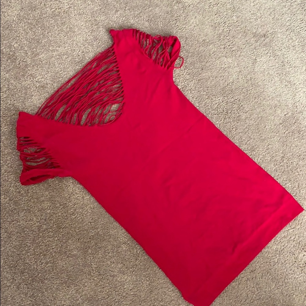 Bebe women’s sexy short sleeve bodycon